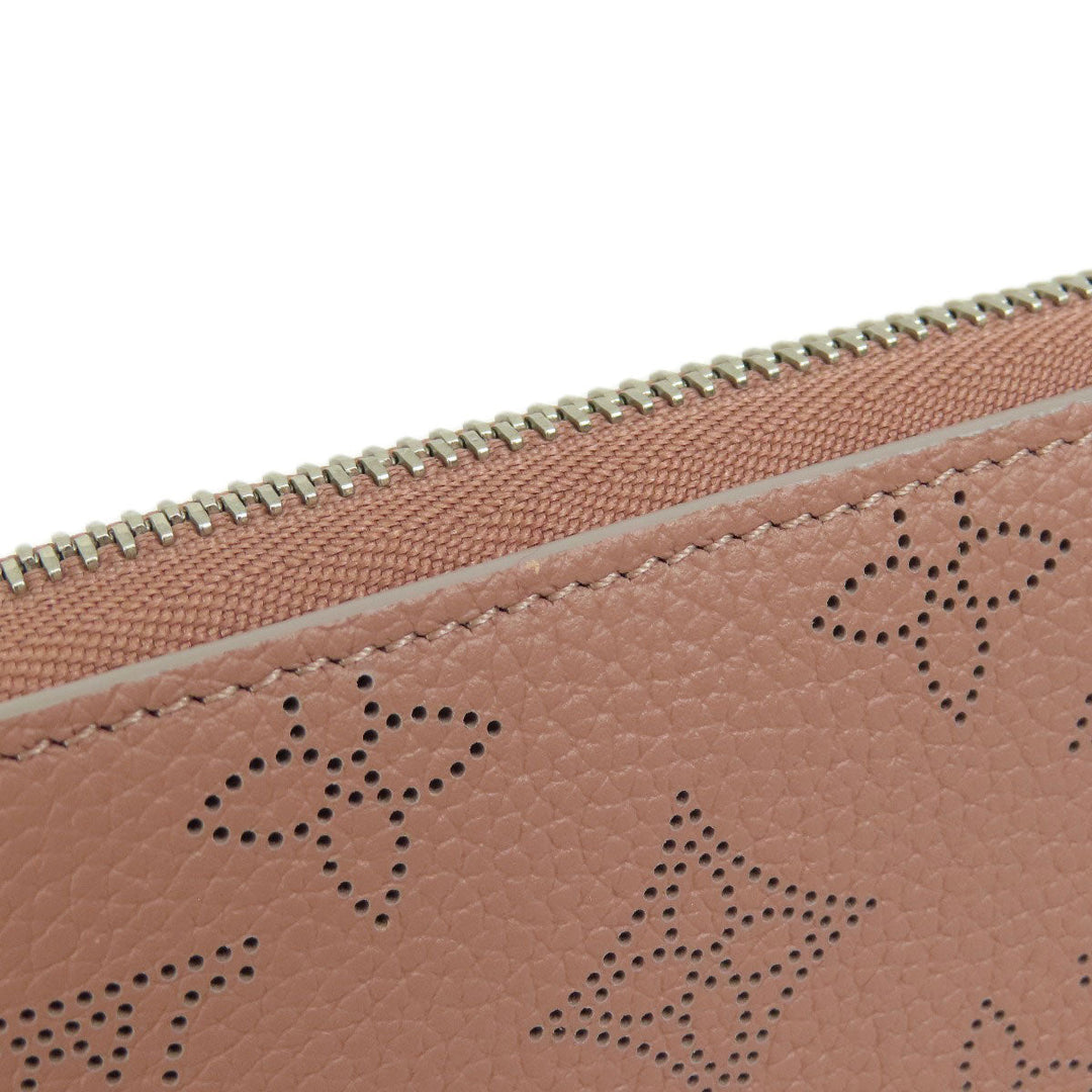 LOUIS VUITTON Long Wallet Purse M61868 Mahina leather pink Zippy Wallet Magnolia