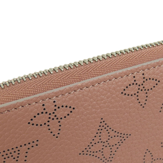 LOUIS VUITTON Long Wallet Purse M61868 Mahina leather pink Zippy Wallet Magnolia