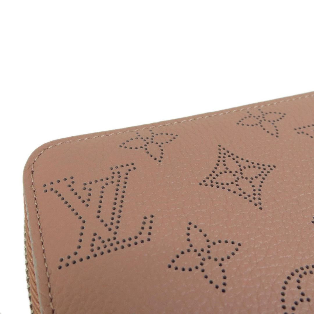 LOUIS VUITTON Long Wallet Purse M61868 Mahina leather pink Zippy Wallet Magnolia