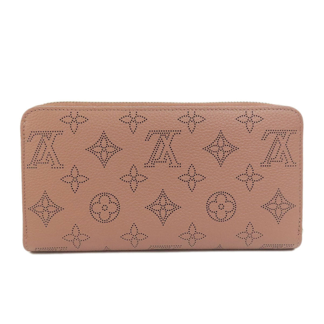 LOUIS VUITTON Long Wallet Purse M61868 Mahina leather pink Zippy Wallet Magnolia