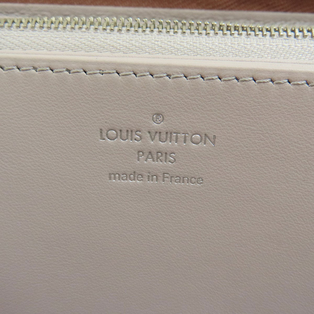 LOUIS VUITTON Long Wallet Purse M61868 Mahina leather pink Zippy Wallet Magnolia