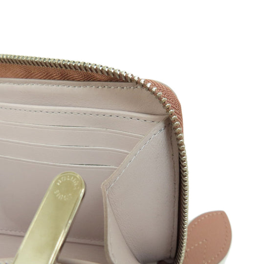 LOUIS VUITTON Long Wallet Purse M61868 Mahina leather pink Zippy Wallet Magnolia