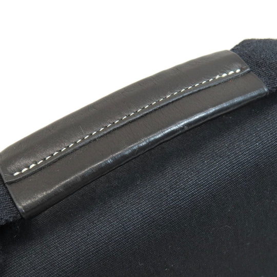 HERMES Business bag Towar Officche black Buenaventura Black SilverMetal