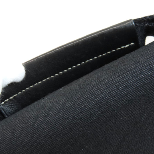 HERMES Business bag Towar Officche black Buenaventura Black SilverMetal