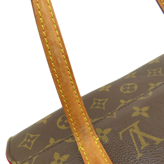 LOUIS VUITTON Handbag M51902 Monogram canvas Brown Sonatine Monogram Women Used Authentic
