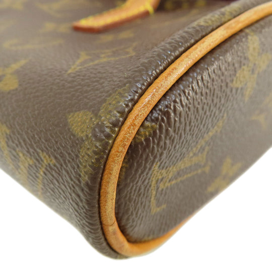 LOUIS VUITTON Handbag M51902 Monogram canvas Brown Sonatine Monogram Women Used Authentic