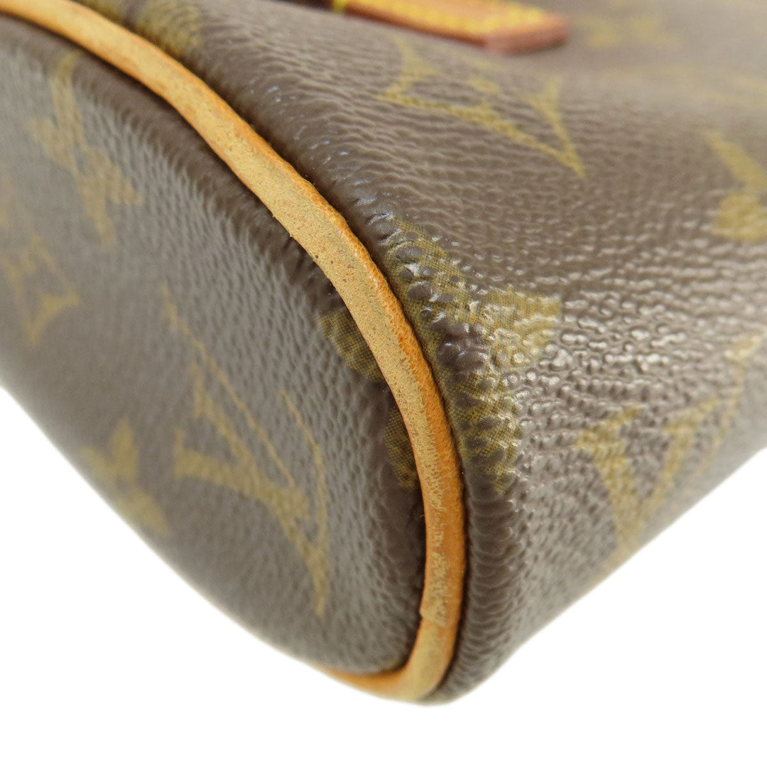 LOUIS VUITTON Handbag M51902 Monogram canvas Brown Sonatine Monogram Women Used Authentic