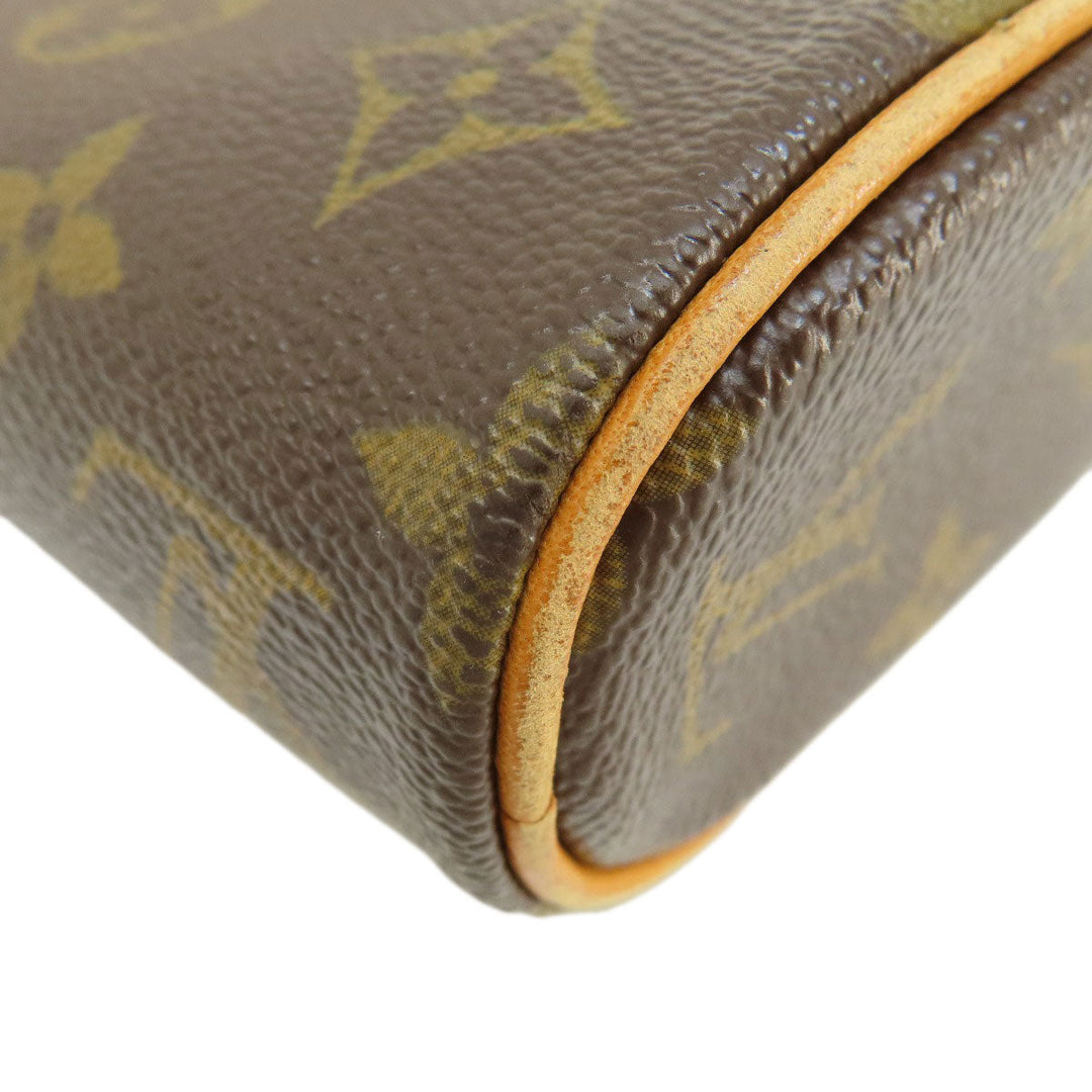 LOUIS VUITTON Handbag M51902 Monogram canvas Brown Sonatine Monogram Women Used Authentic