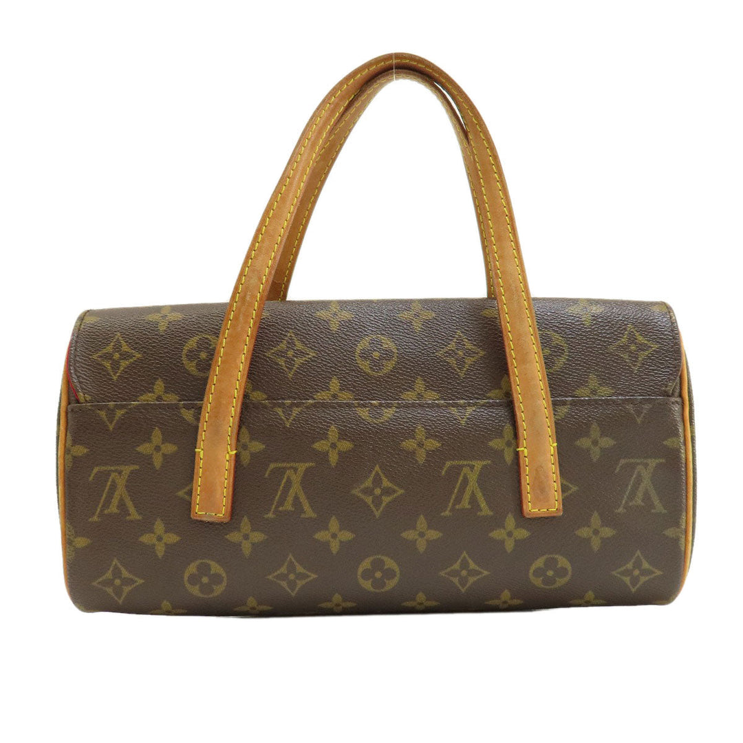 LOUIS VUITTON Handbag M51902 Monogram canvas Brown Sonatine Monogram Women Used Authentic
