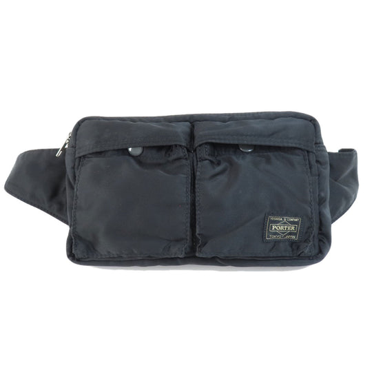 PORTER Sling bag Nylon black logo