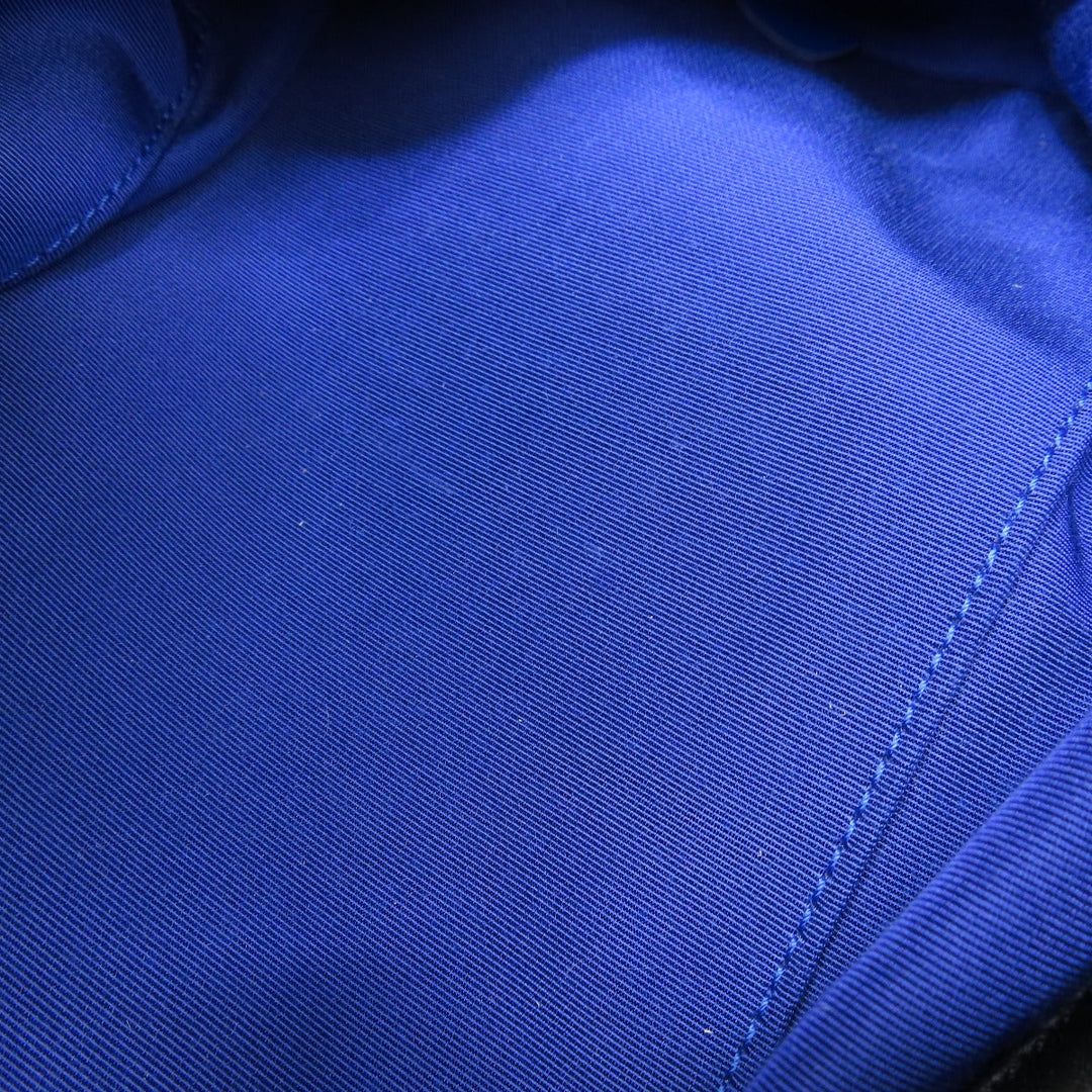 CHANEL Tote Bag canvas blue 2019 Cruise Collection Marine Chain SilverMetal Women Used Authentic