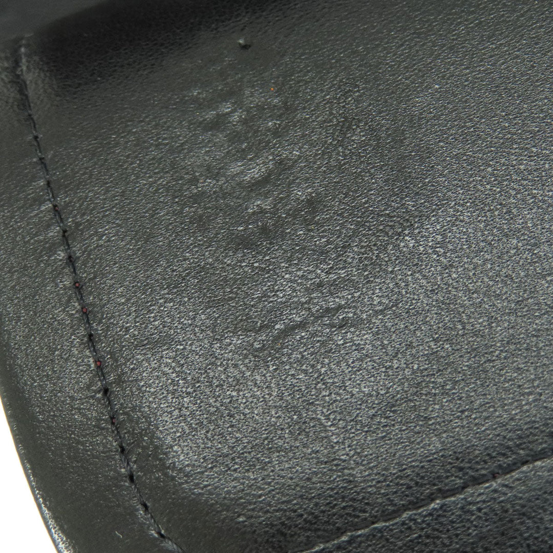 CHANEL Shoulder Bag lambskin black ChainShoulder Matelasse SilverMetal Women Used Authentic