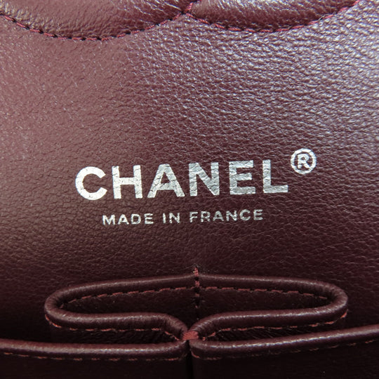 CHANEL Shoulder Bag lambskin black ChainShoulder Matelasse SilverMetal Women Used Authentic