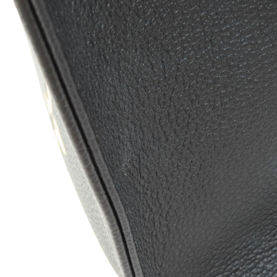 LOUIS VUITTON Handbag M45659 Ann Platt black ON THE GO PM BLACK BEIGE