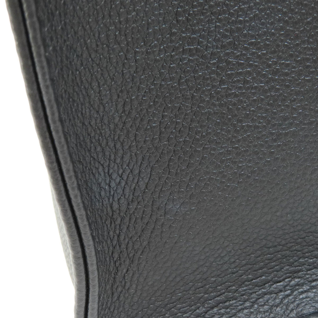 LOUIS VUITTON Handbag M45659 Ann Platt black ON THE GO PM BLACK BEIGE