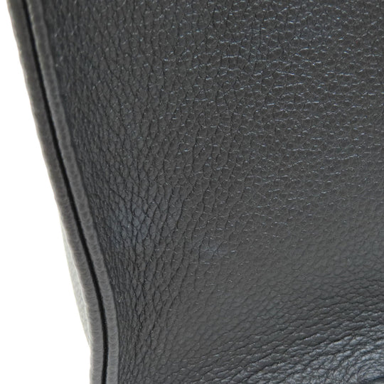 LOUIS VUITTON Handbag M45659 Ann Platt black ON THE GO PM BLACK BEIGE