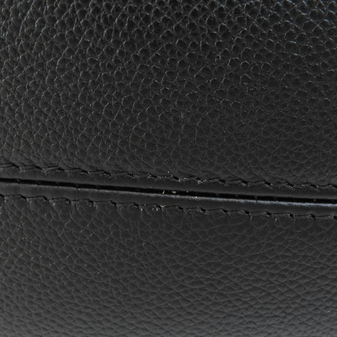 LOUIS VUITTON Handbag M45659 Ann Platt black ON THE GO PM BLACK BEIGE