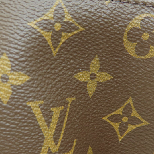 LOUIS VUITTON Tote Bag M44576 Monogram reverse Brown On the Go GM Giant Monogram Women Used Authentic