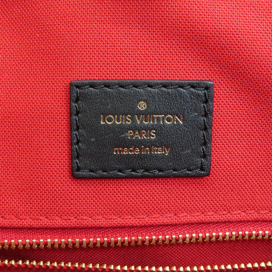 LOUIS VUITTON Tote Bag M44576 Monogram reverse Brown On the Go GM Giant Monogram Women Used Authentic