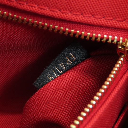 LOUIS VUITTON Tote Bag M44576 Monogram reverse Brown On the Go GM Giant Monogram Women Used Authentic