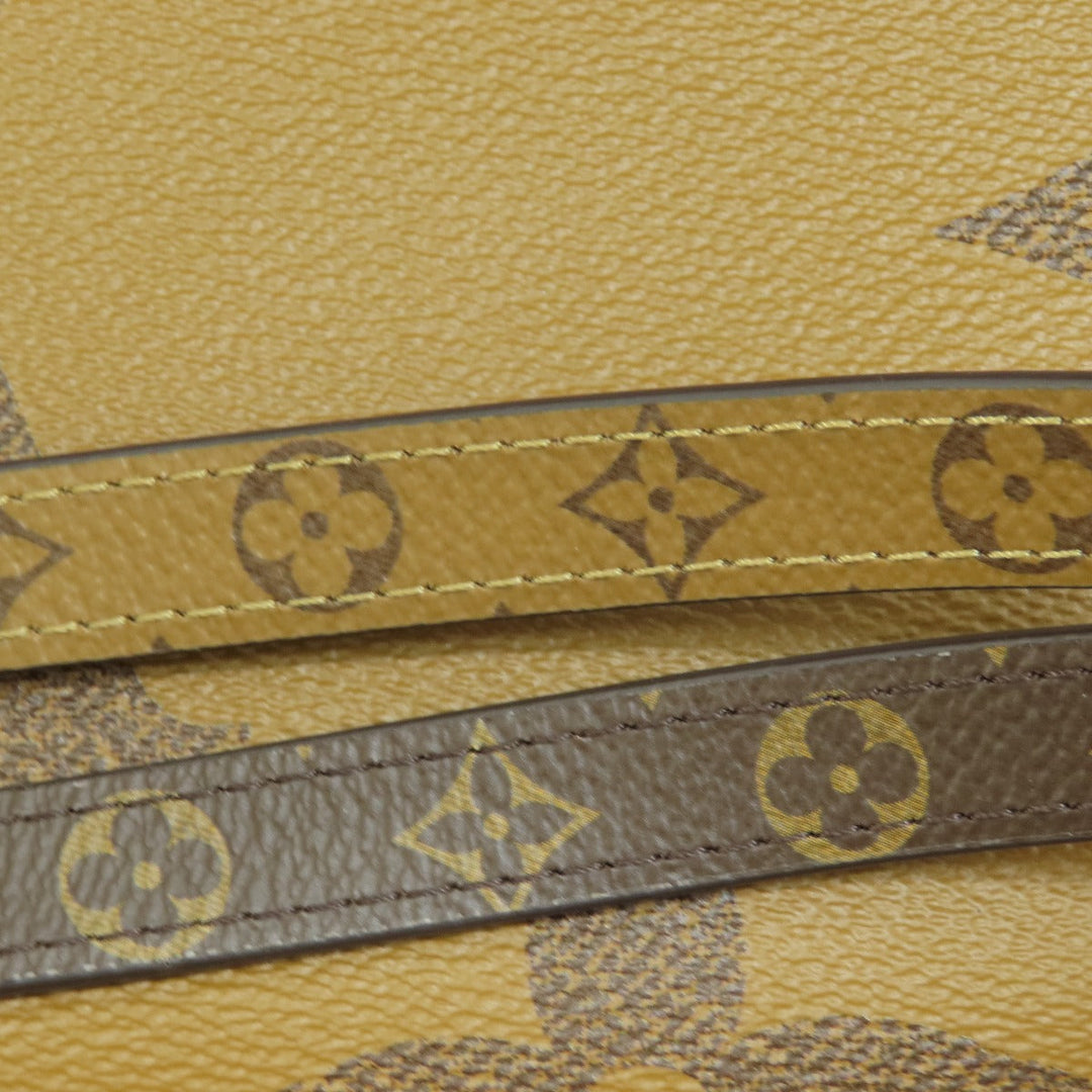 LOUIS VUITTON Tote Bag M44576 Monogram reverse Brown On the Go GM Giant Monogram Women Used Authentic