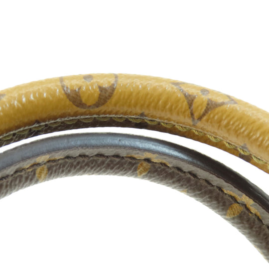 LOUIS VUITTON Tote Bag M44576 Monogram reverse Brown On the Go GM Giant Monogram Women Used Authentic