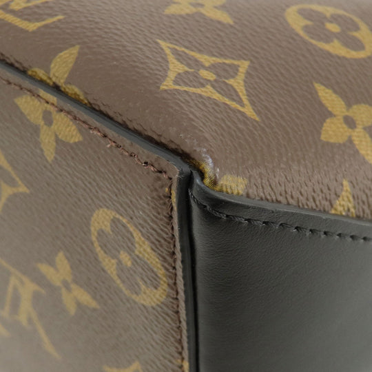 LOUIS VUITTON Tote Bag M45733 Monogram canvas Brown Weekend Tote GM Monogram mens Used Authentic