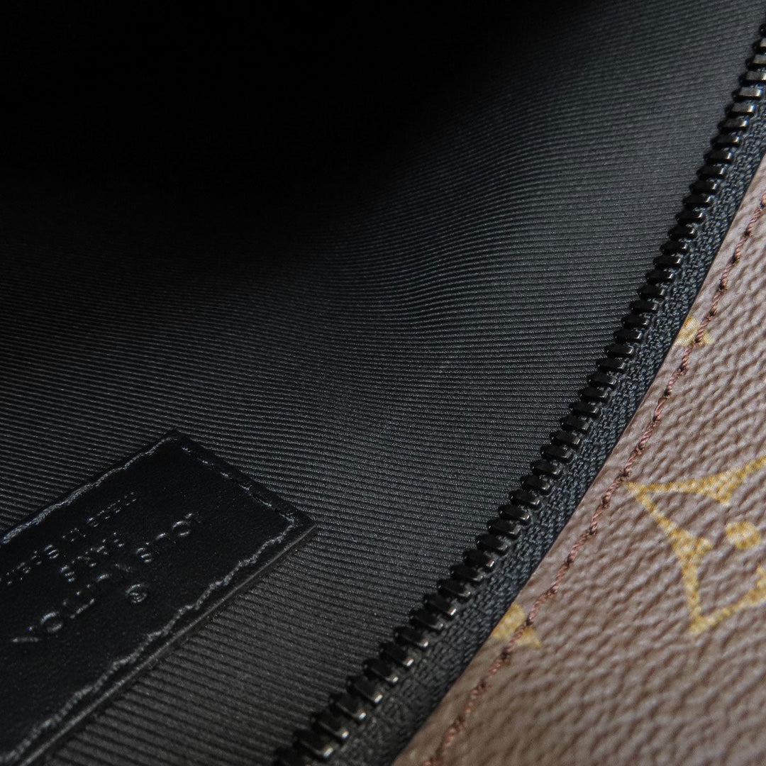 LOUIS VUITTON Tote Bag M45733 Monogram canvas Brown Weekend Tote GM Monogram mens Used Authentic