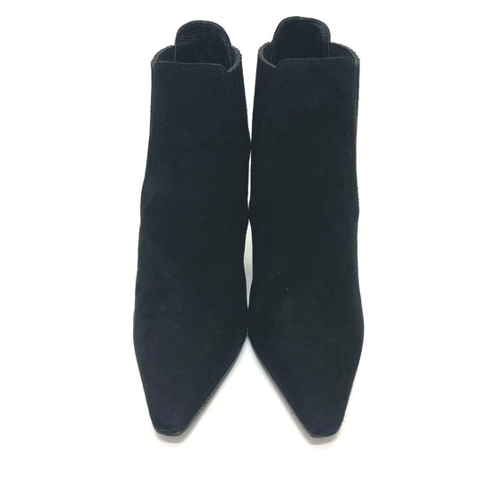 Dior boots Leather / suede black Side Gore Black Optic Women 36 Used Authentic