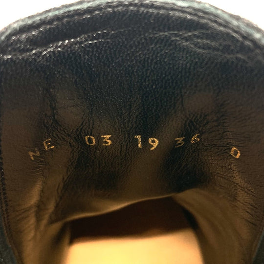 Dior boots Leather / suede black Side Gore Black Optic Women 36 Used Authentic
