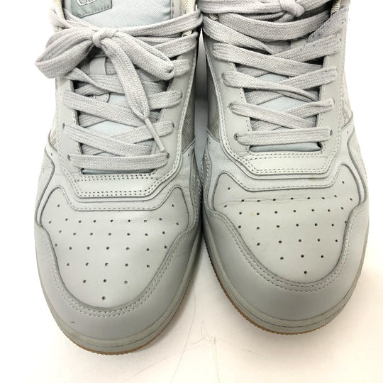 Dior sneakers 3SN242 leather gray Trotter Punching mens 44 Used Authentic