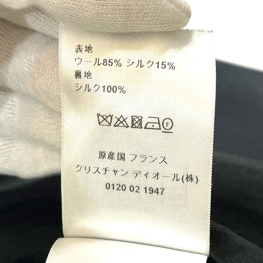 Dior Jacket 221V23A1162 wool black 2022 model tailored Women 34     Used Authentic