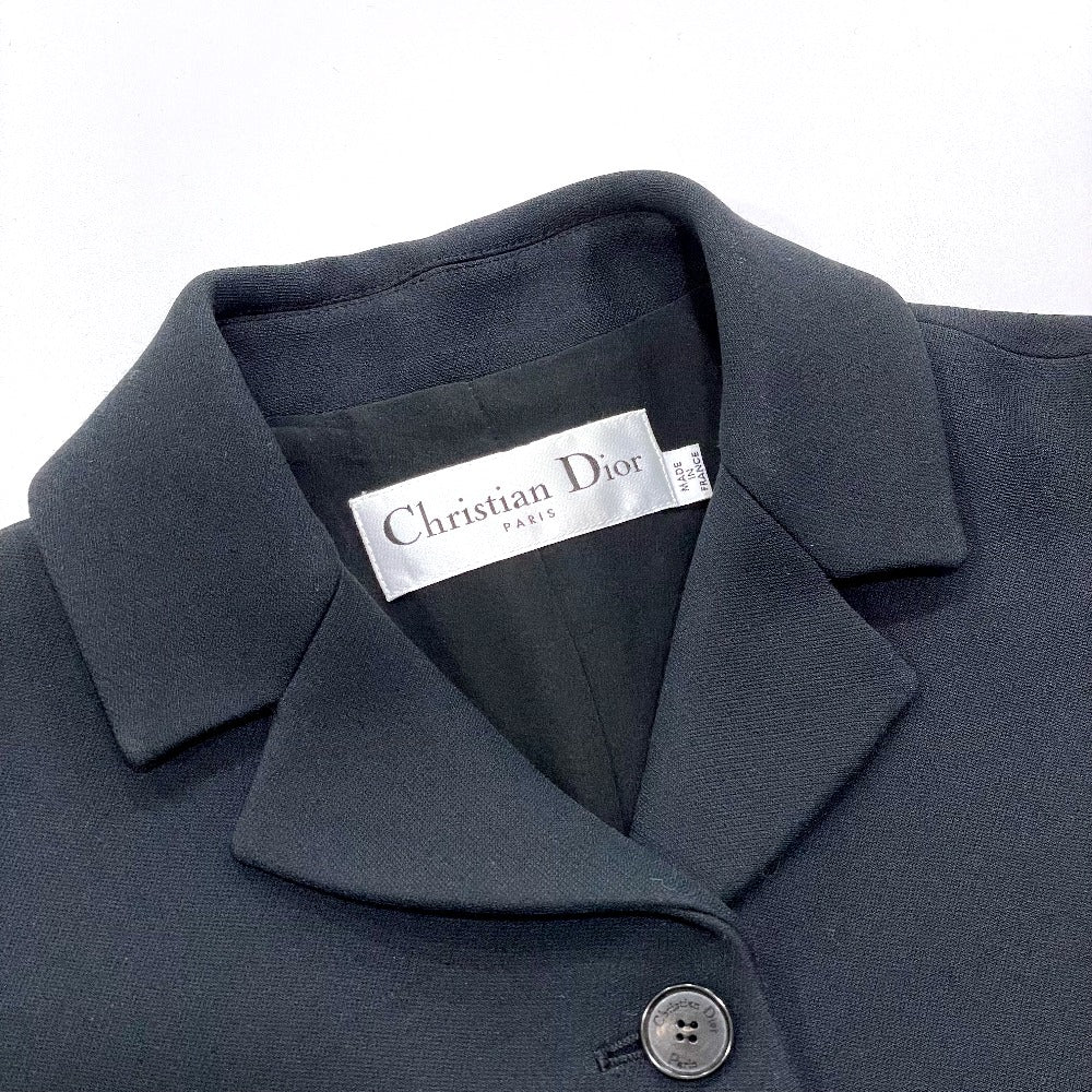 Dior Jacket 221V23A1162 wool black 2022 model tailored Women 34     Used Authentic