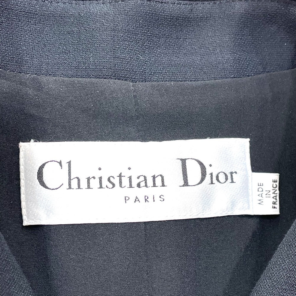 Dior Jacket 221V23A1162 wool black 2022 model tailored Women 34     Used Authentic