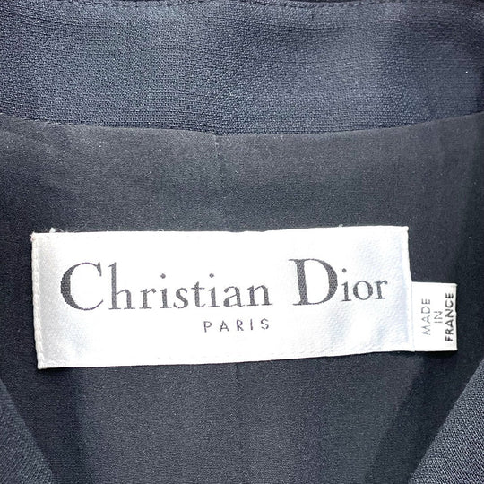Dior Jacket 221V23A1162 wool black 2022 model tailored Women 34     Used Authentic