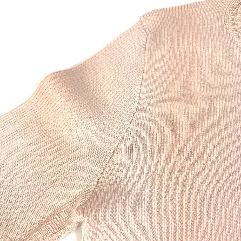 Dior cardigan Cashmere, Silk pink Lace Knit Women I 40 Used Authentic