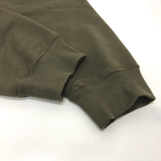 Dior Hoodie 293J698 cotton khaki long sleeve tops apparel Atelier Paris embroidered hoodie mens XXL Used Authentic