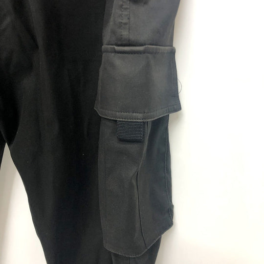 Dior Pants 013C101A3866 cotton black Logo patch mens 48 Used Authentic