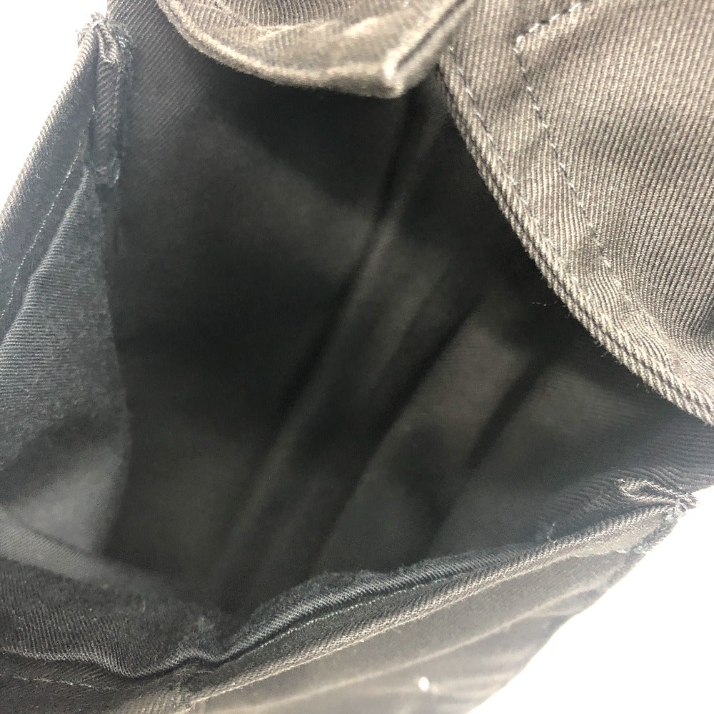 Dior Pants 013C101A3866 cotton black Logo patch mens 48 Used Authentic