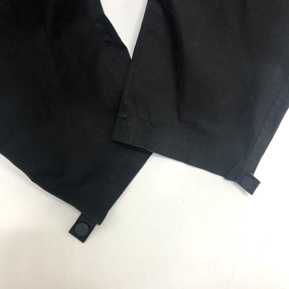 Dior Pants 013C101A3866 cotton black Logo patch mens 48 Used Authentic