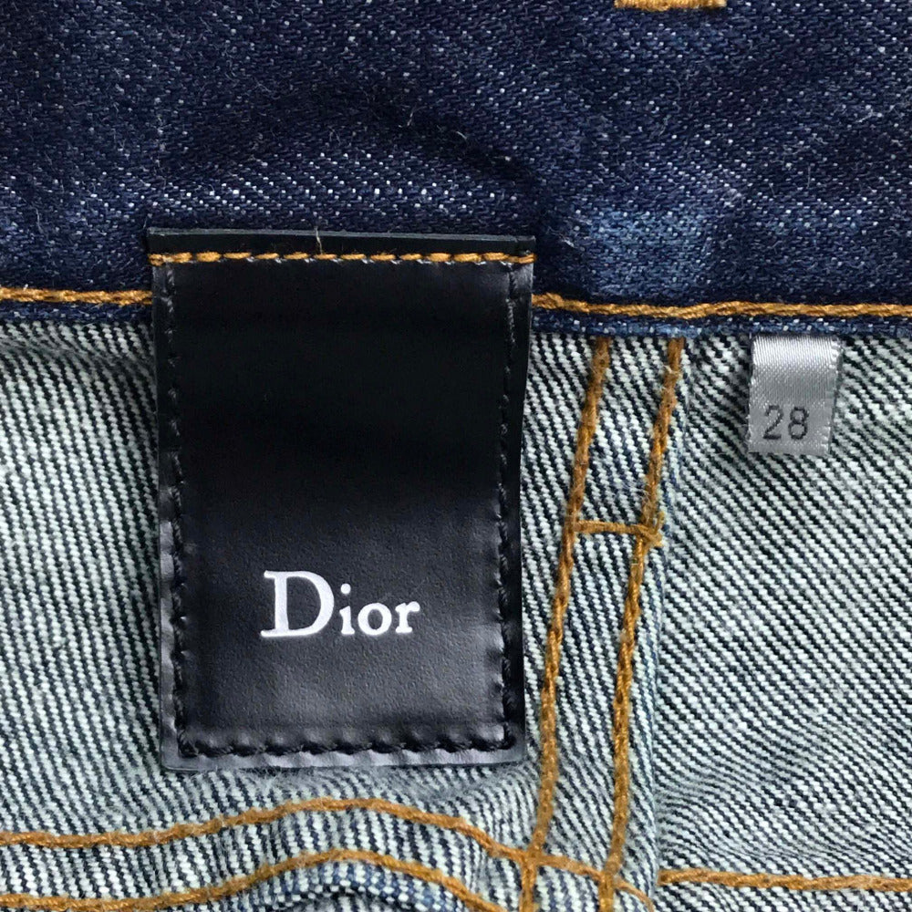 Dior Denim pants cotton Indigo blue jeans Jeans long pants Women 28 Used Authentic