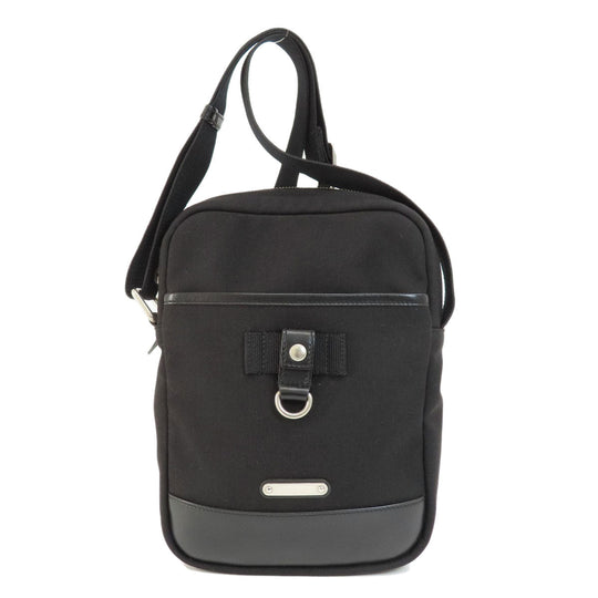 SAINT LAURENT Shoulder Bag canvas black logo