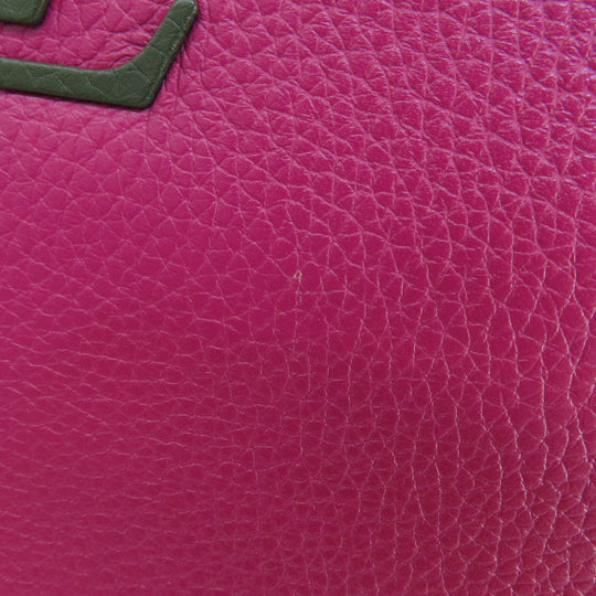 LOUIS VUITTON Handbag M22514 Taurillon Clemence Leather pink Capusine BB Women Used Authentic