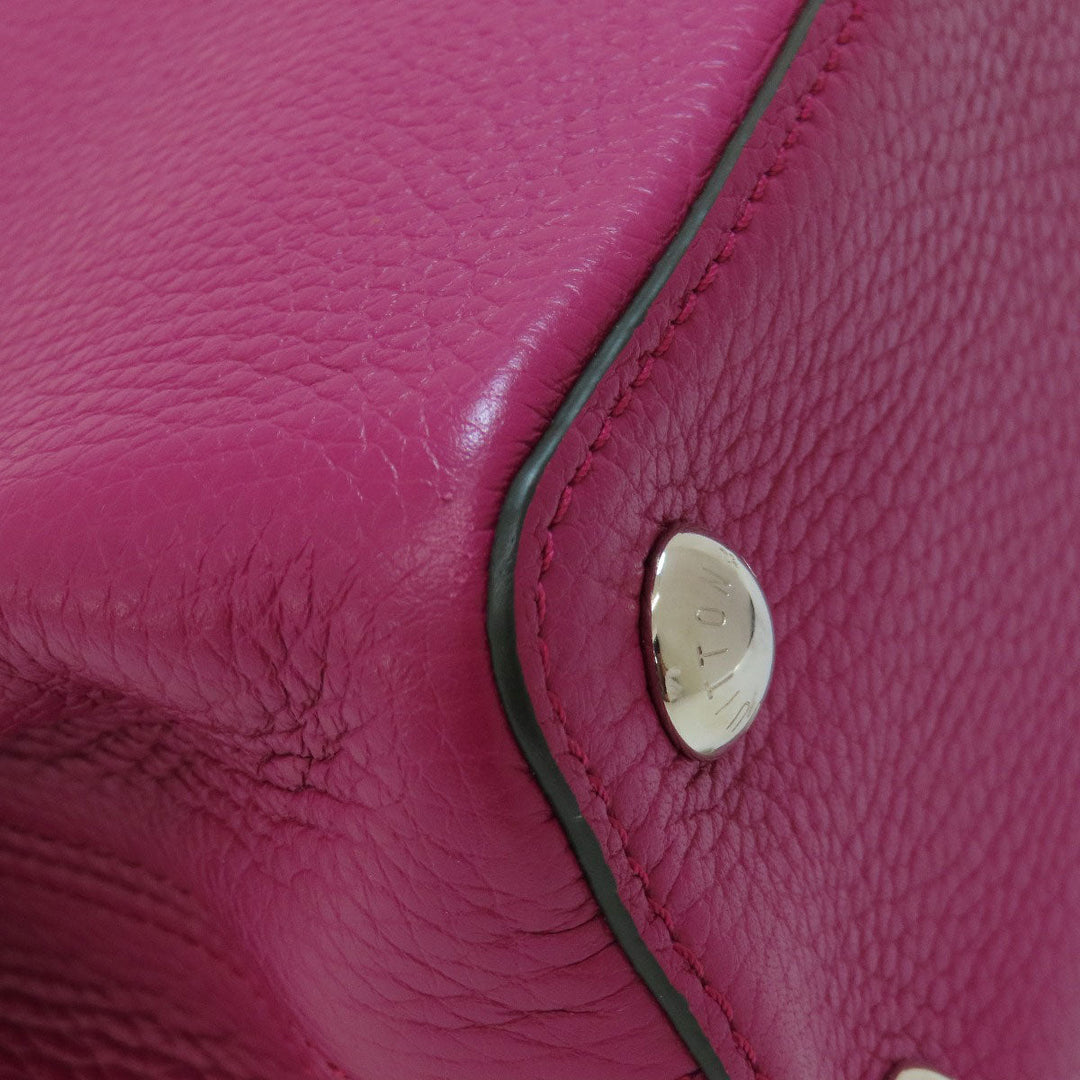 LOUIS VUITTON Handbag M22514 Taurillon Clemence Leather pink Capusine BB Women Used Authentic
