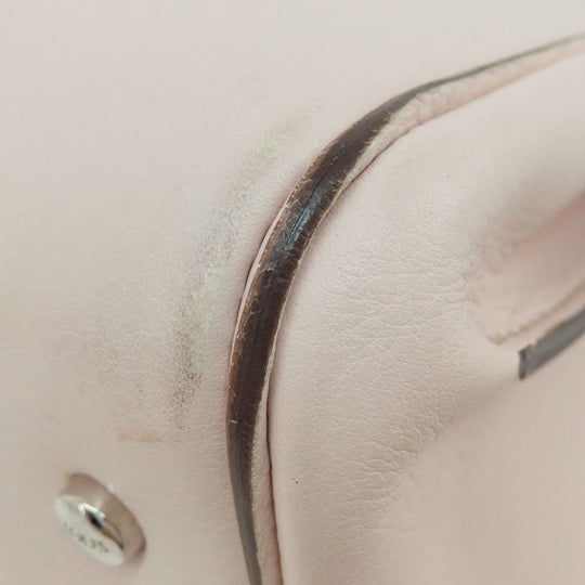 TOD�fS Handbag leather white Sera Women Used Authentic