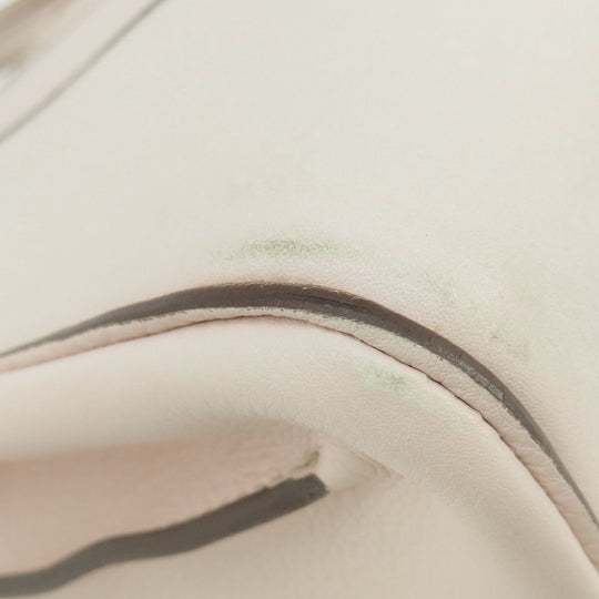 TOD�fS Handbag leather white Sera Women Used Authentic