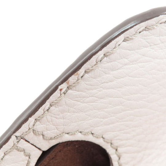 TOD�fS Handbag leather white Sera Women Used Authentic