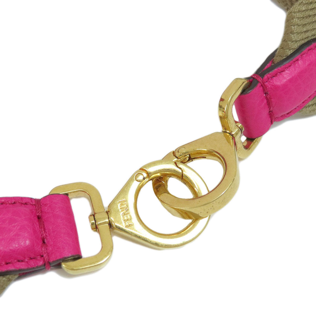 FENDI Handbag Calfskin pink Peekaboo X-Rite 2WAY Women Used Authentic