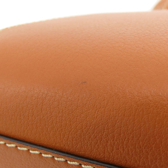 LOEWE Handbag 314.39.V07 Canvas, Leather Brown anagram Hammock 2WAY Women Used Authentic