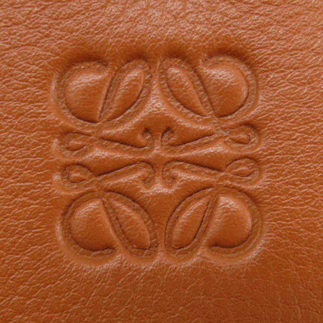LOEWE Handbag 314.39.V07 Canvas, Leather Brown anagram Hammock 2WAY Women Used Authentic